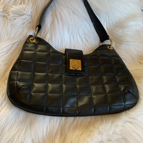 MCM | Bags | Vintage Mcm Quilted Shoulder Bag | Poshmark
